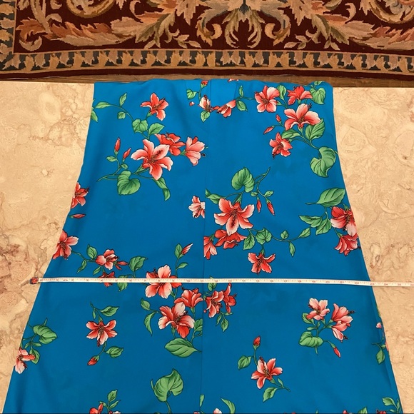 Vintage 70s Hilo Hattie Hawaiian Maxi Dress Size 6 - Picture 8 of 9